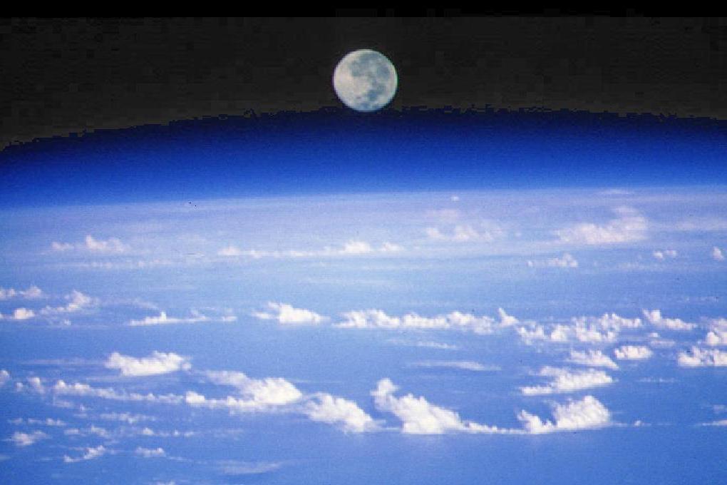 Moonrise, Planet Earth
