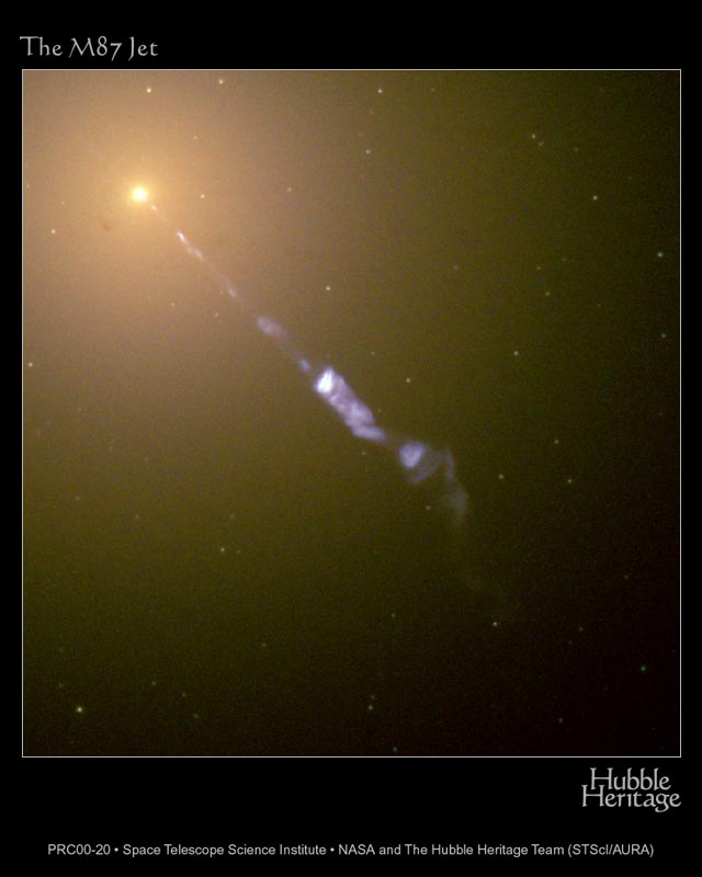 A Jet from Galaxy M87