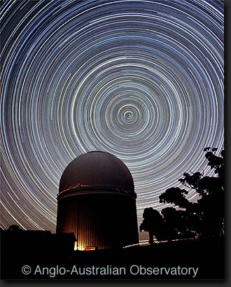 Star Trails In Southern Skies