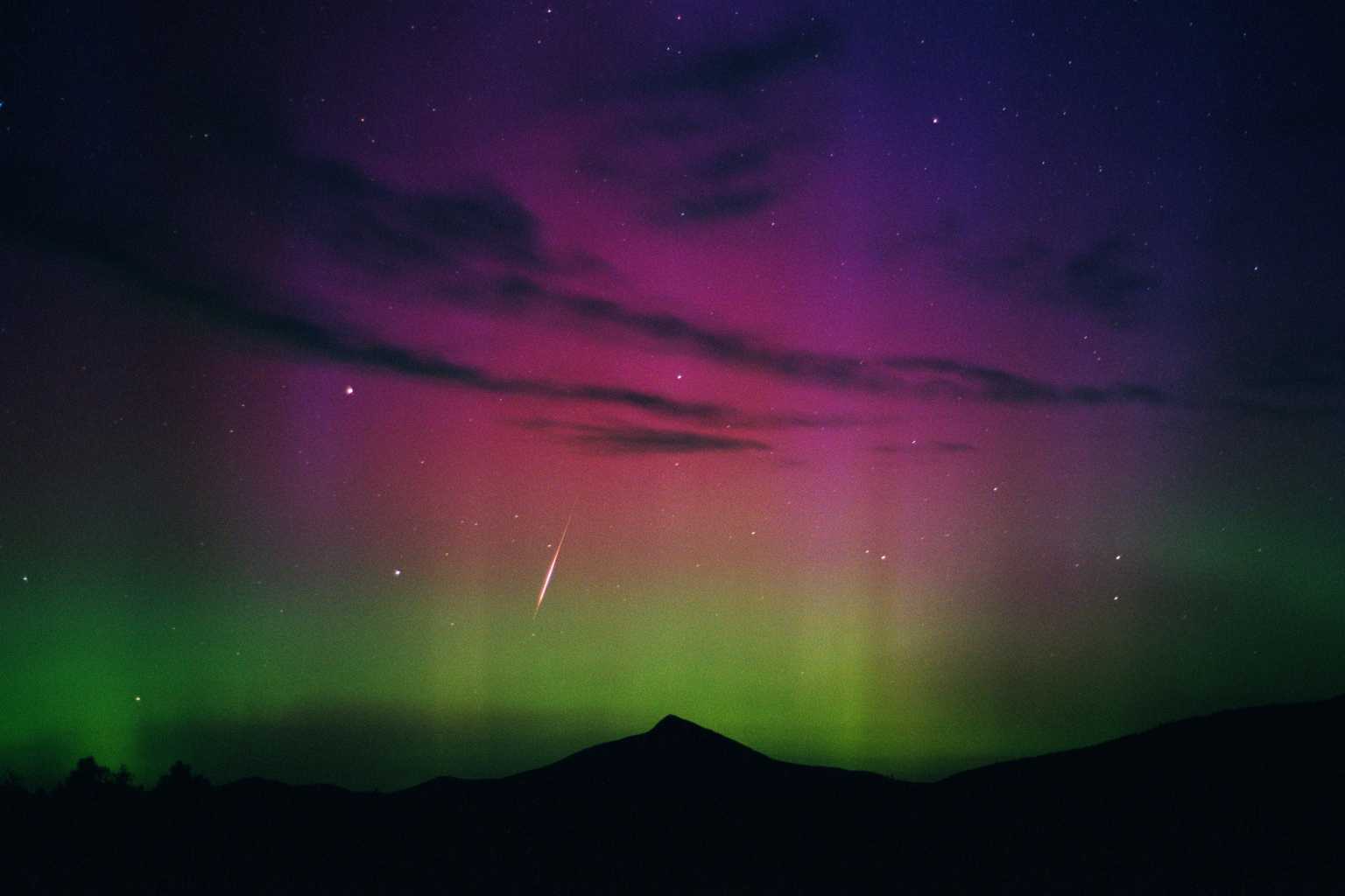 A Perseid Aurora