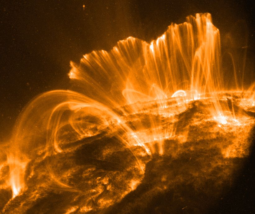 Coronal Rain, Solar Storm