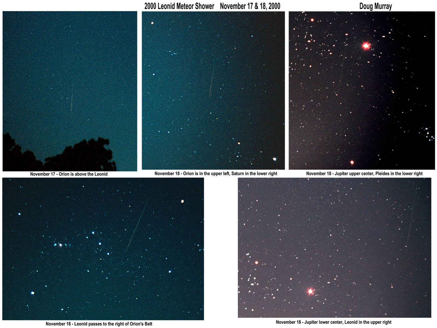 A 2000 Leonid Through Orion