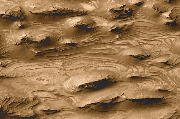 Layered Mars: An Ancient Water World?