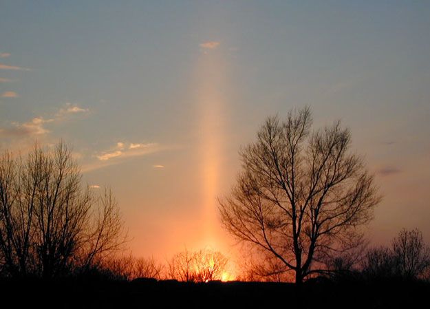 A Sun Pillar