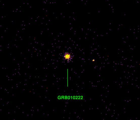 GRB010222: Gamma-Ray Burst, X-Ray Afterglow