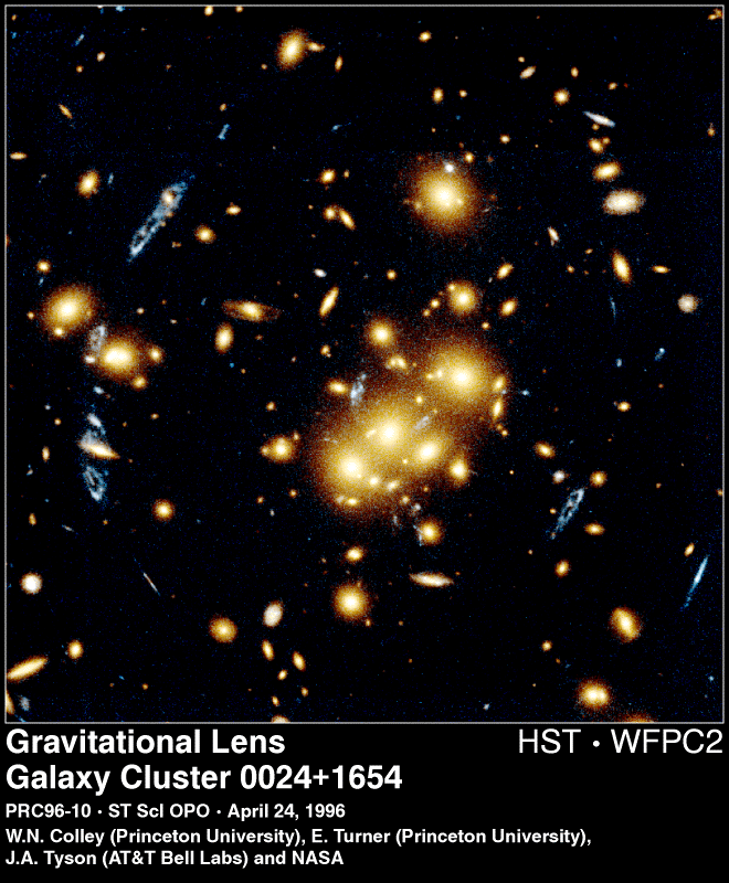 Giant Cluster Bends, Breaks Images