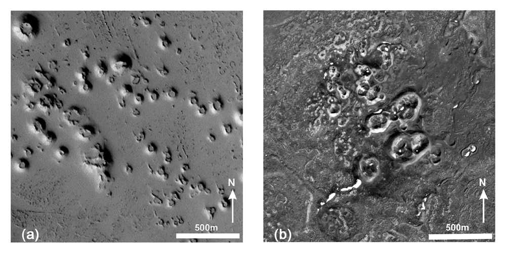 Ice Volcanoes on Mars?