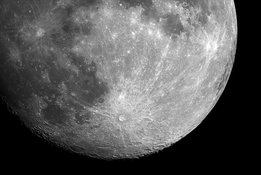 Tycho and Copernicus: Lunar Ray Craters
