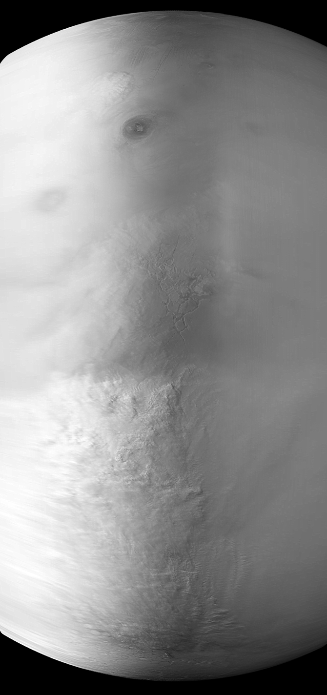 A Global Dust Storm on Mars