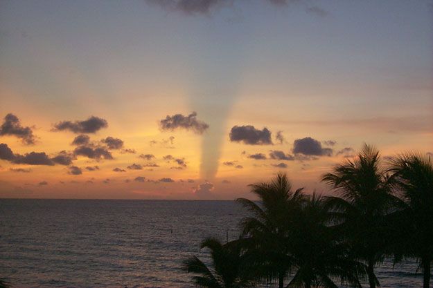 A Cloud Shadow Sunrise