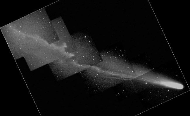 Comet Ikeya-Zhang's Busy Tail