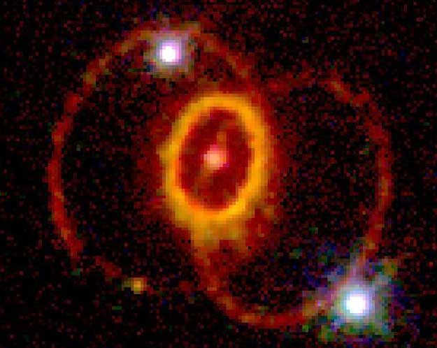 The Mysterious Rings of Supernova 1987A