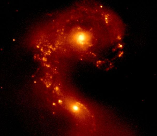 Antennae Galaxies in Near-Infrared