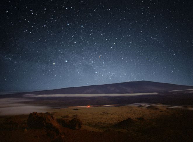 Southern Cross in Mauna Loa Skies