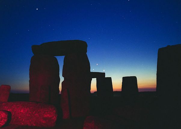 Planets Over Stonehenge