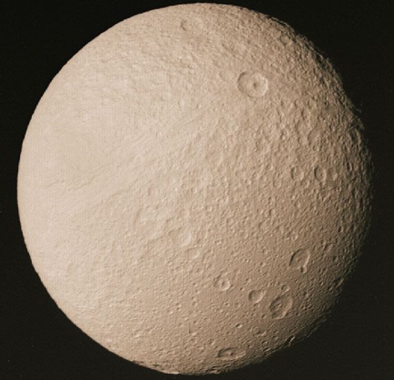 Saturn's Moon Tethys