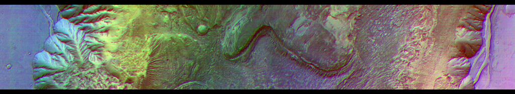 In Chandor Chasma on Mars