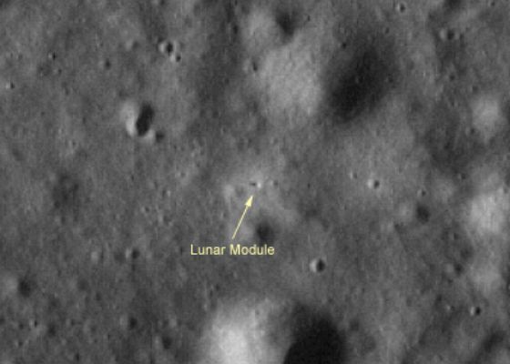 Lunar Module at Taurus-Littrow