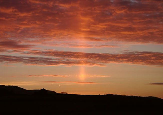 A Sun Pillar