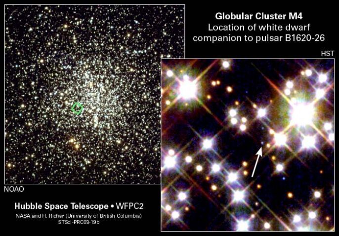 The Planet, the White Dwarf, and the Neutron Star