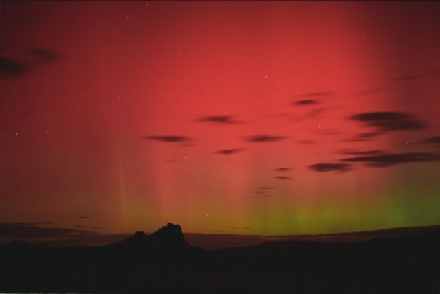 Aurora in Colorado Skies