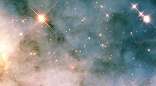 The Turbulent Neighborhood of Eta Carina