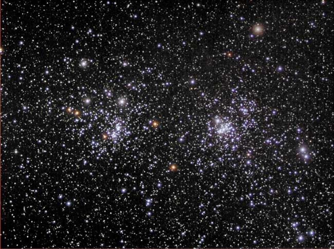 NGC 869 & NGC 884: A Double Open Cluster