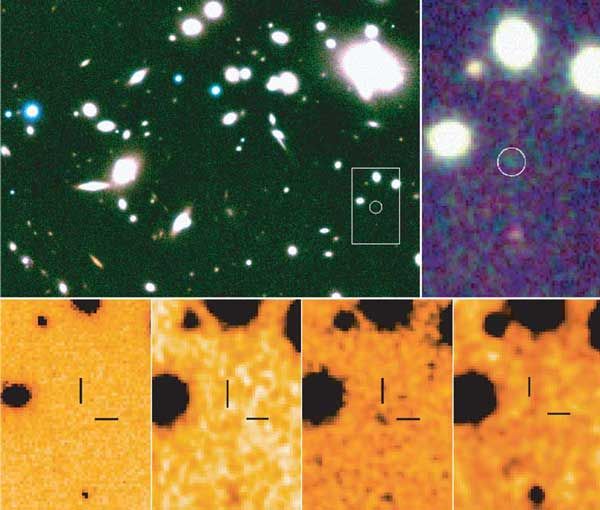 Redshift 10: Evidence for a New Farthest Galaxy