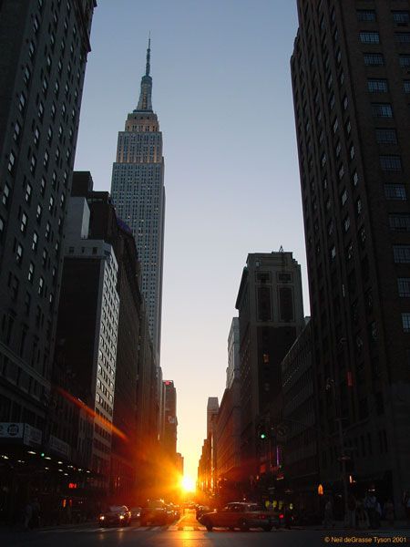 A Manhattan Sunset