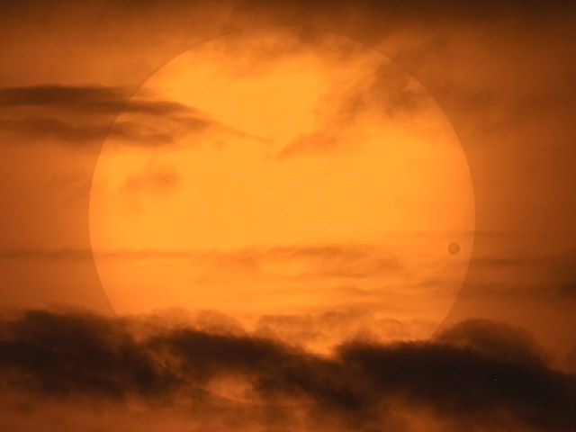 A Picturesque Venus Transit