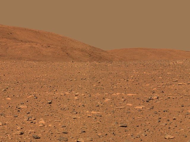 Spirit Rover Reaches the Columbia Hills on Mars