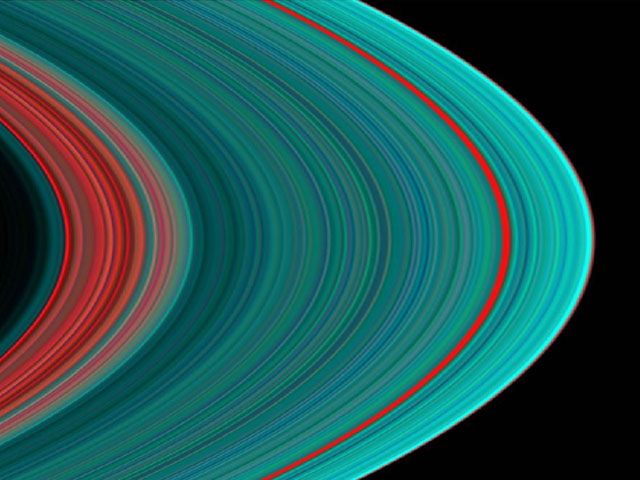 Cassini Images Saturn's A Ring