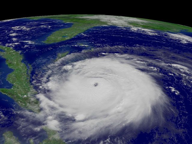 Hurricane Frances Approaches Florida