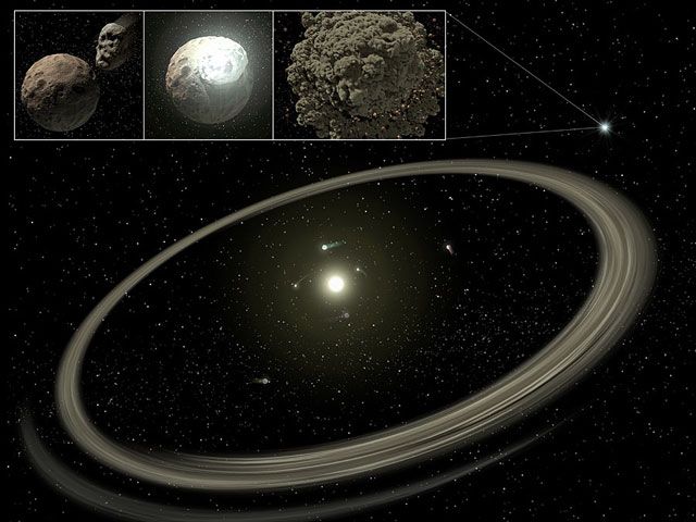 Old Planetary Dust Disks Found by SST