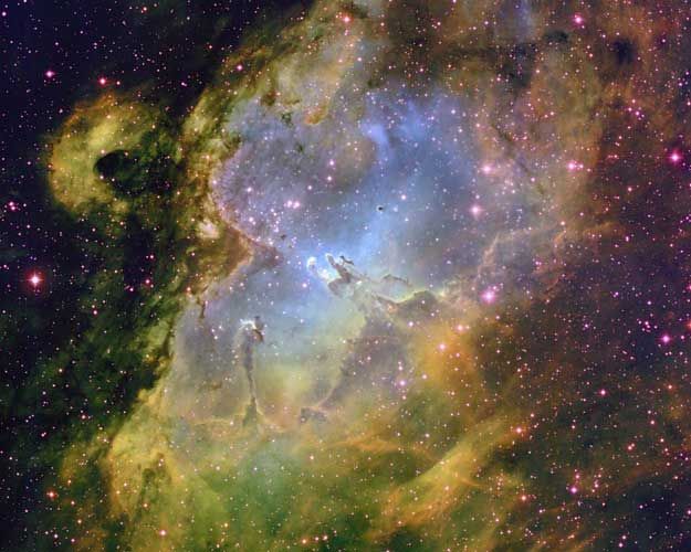 Inside the Eagle Nebula