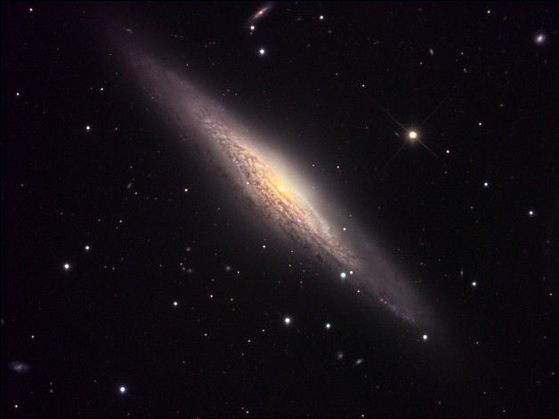 NGC 2683: Spiral Edge-On