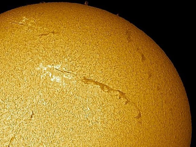 Filaments Across the Sun