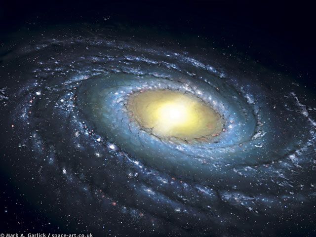 Milky Way Illustrated