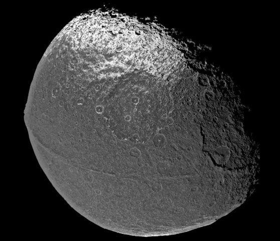 Saturn's Iapetus: Moon with a Strange Surface