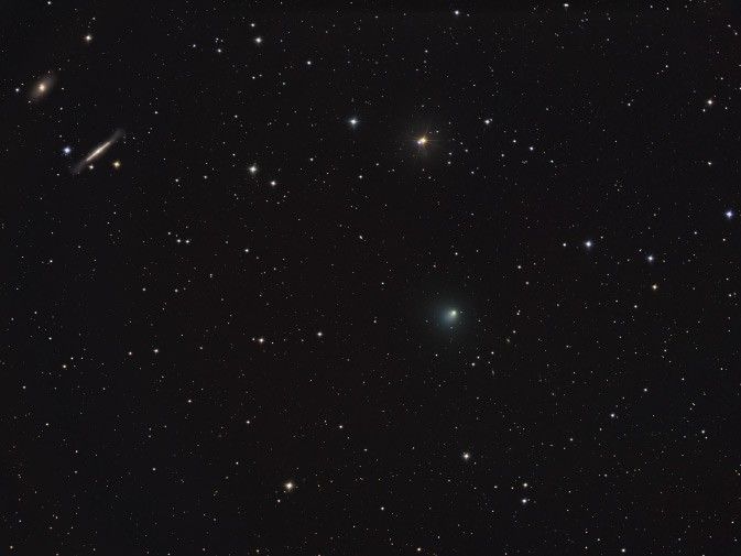 Stars, Galaxies, and Comet Tempel 1