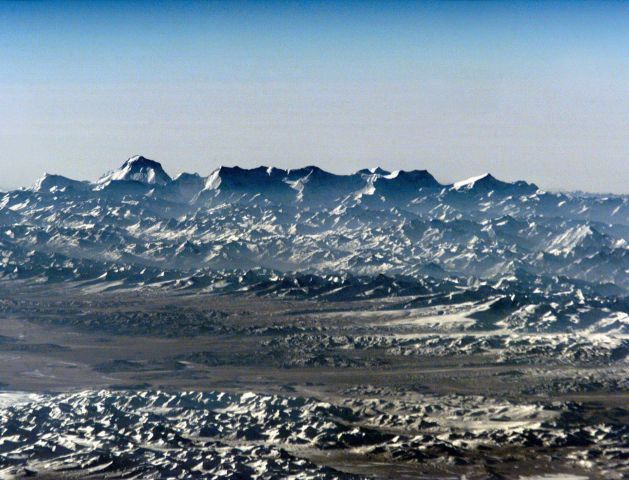 Himalayan Horizon From Space