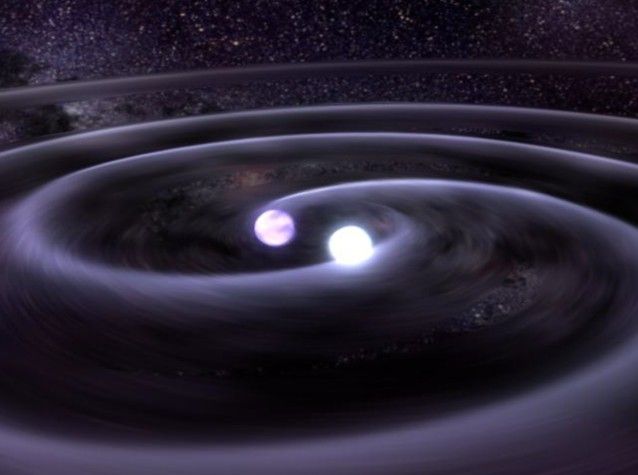 White Dwarf Star Spiral