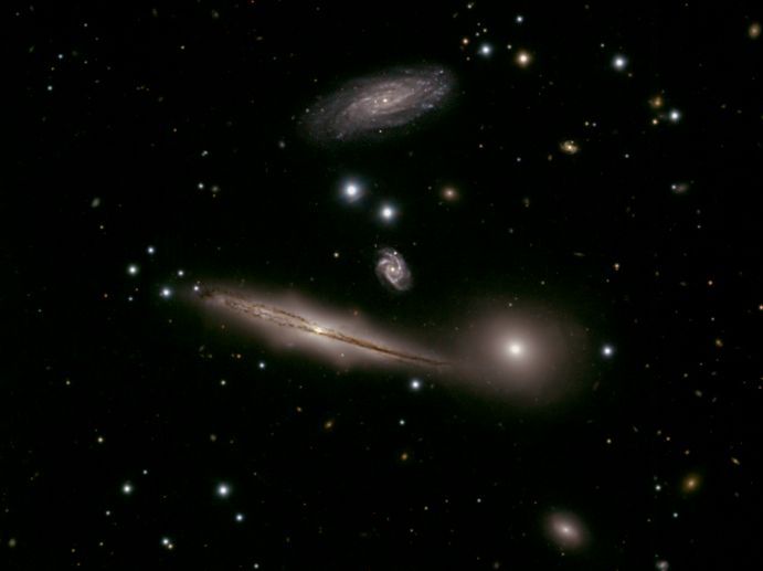 Galaxy Group HCG 87