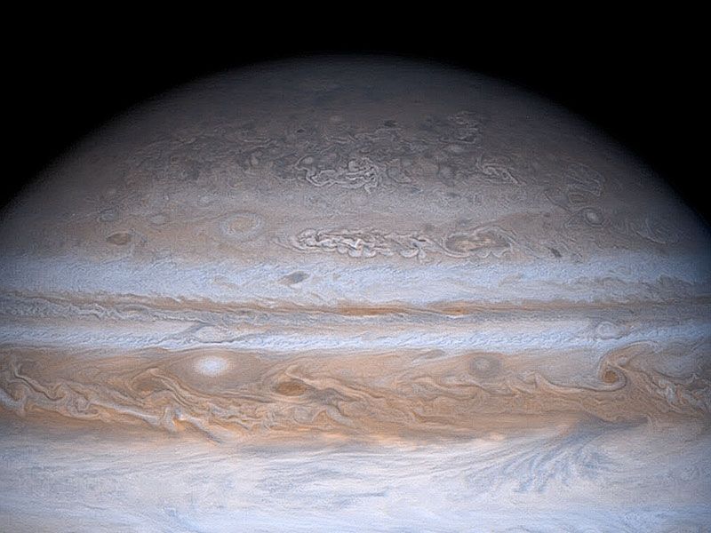 Jupiter's Clouds from Cassini