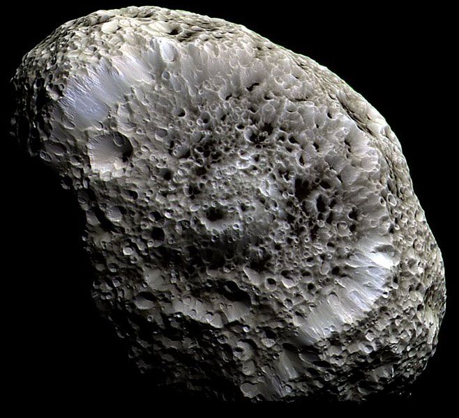 Saturn's Hyperion: A Moon with Odd Craters