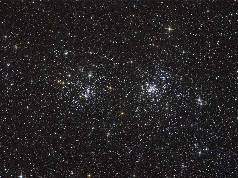 NGC 869 & NGC 884: A Double Open Cluster