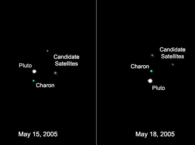 Possible Pluto Moons