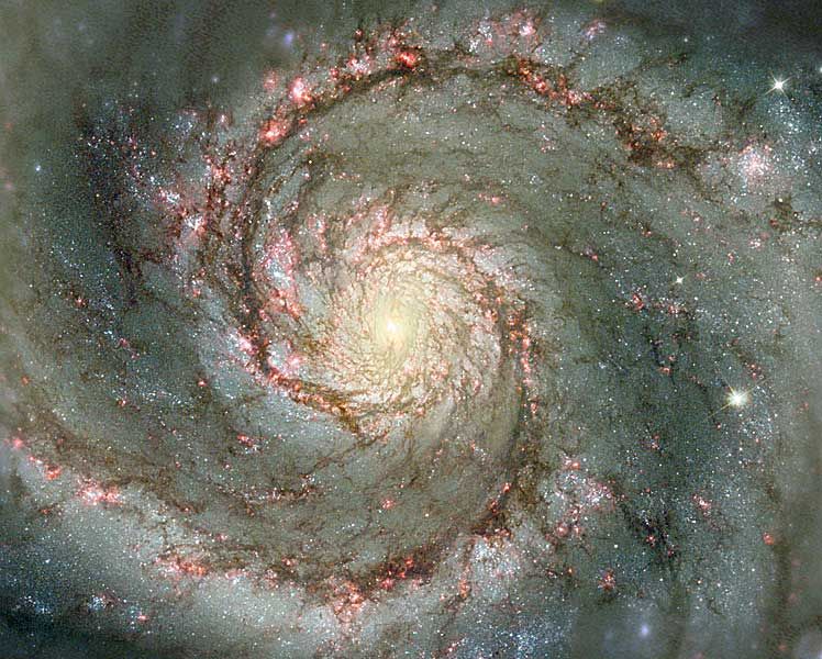 M51: The Whirlpool Galaxy in Dust and Stars