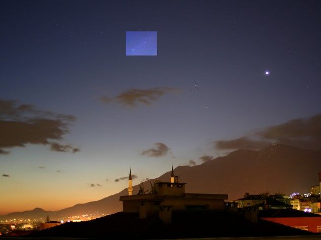 Venus and Comet Pojmanski