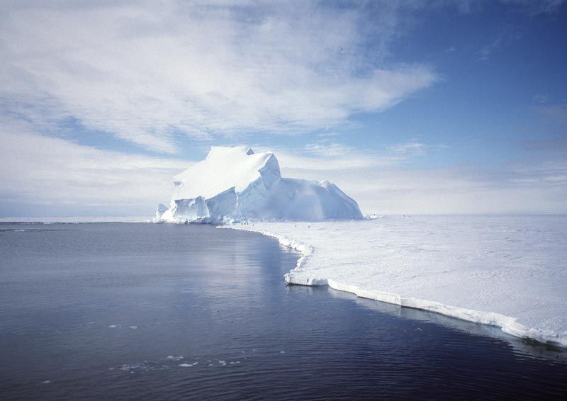 Earth's Shrinking Antarctic Ice Sheet